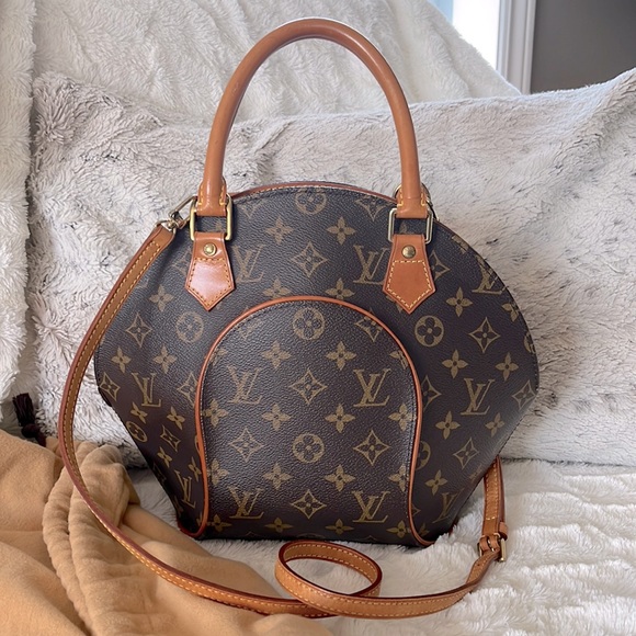 Louis Vuitton Brown and Tan Monogram Bag - Picture 9 of 16